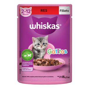 Whiskas Gatitos Pouch Res X 85G