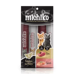 Sobre Michiko Atun/Salmon X 4
