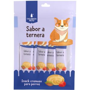 Snacks Crem Para Perro X 5UND Ternera